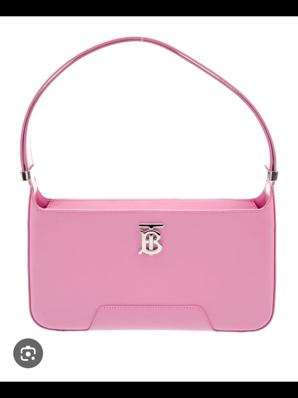 BURBERRY TB Smooth Leather Shoulder Bag